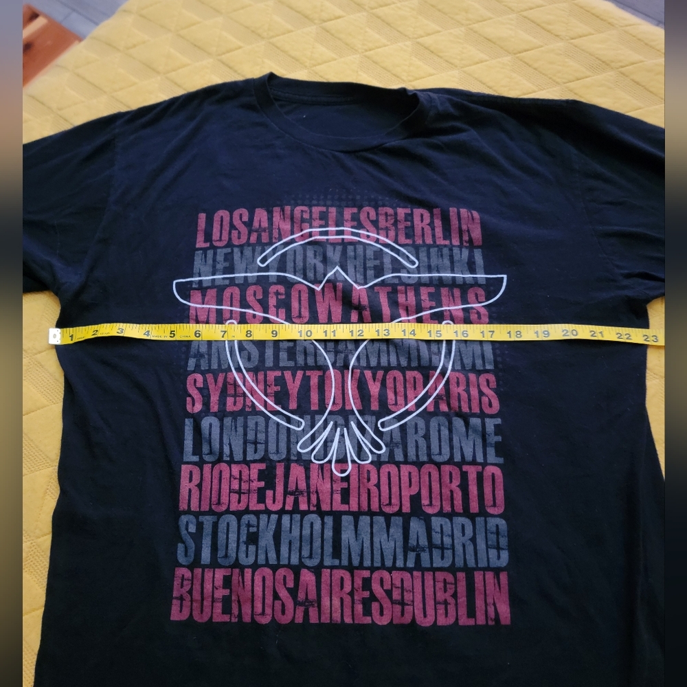 DJ Tiesto tour T-shirt - Picture 3 of 5
